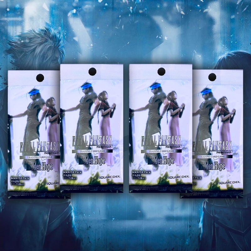 FINAL FANTASY TCG Hidden Hope Booster Packs 4 Booster Packs Japanese MyCyberStash - Image 4