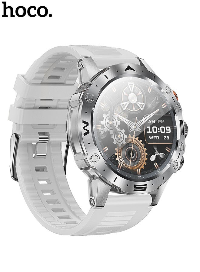 هوكو. ساعة Y20 الذكية للرياضة (نسخة مكالمات) وضعيات متعددة للرياضة أصلية (فضية) - Image 1