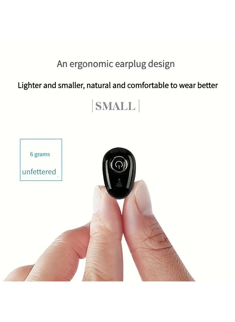 Home Clearance Sale - New Wireless Audio Headphones, TWS Microphone, Invisible, Sports, Mini, Stereo, Single Ear Earplugs, Buttons, Business, In Ear, Music, Sports, Work - Image 1