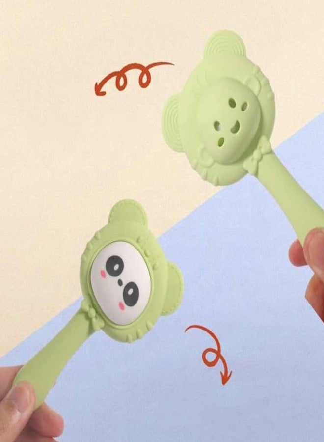 FIMALIA Silicone Baby Teether Toy – Soft Chew Teething Toy for Infants | BPA Free, Safe & Durable | Cute Cartoon Grip Design | Soothes Gums for Newborns & Toddlers (1 pc Multicolor) - Image 5
