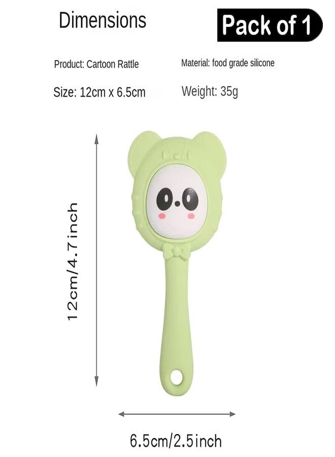 FIMALIA Silicone Baby Teether Toy – Soft Chew Teething Toy for Infants | BPA Free, Safe & Durable | Cute Cartoon Grip Design | Soothes Gums for Newborns & Toddlers (1 pc Multicolor) - Image 3