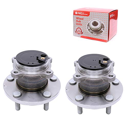 FKG 512347 Rear Wheel Bearing Hub Assembly For 2004-2013 Mazda 3, 2006-2013 Mazda 5, 5 Lugs Set of 2 - Image 1
