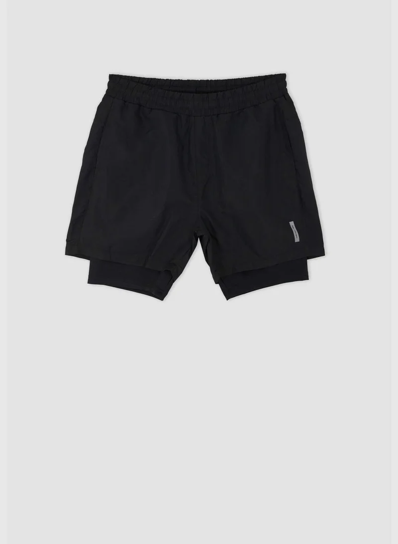 DeFacto Man Slim Fit Woven Bottom Woven Short