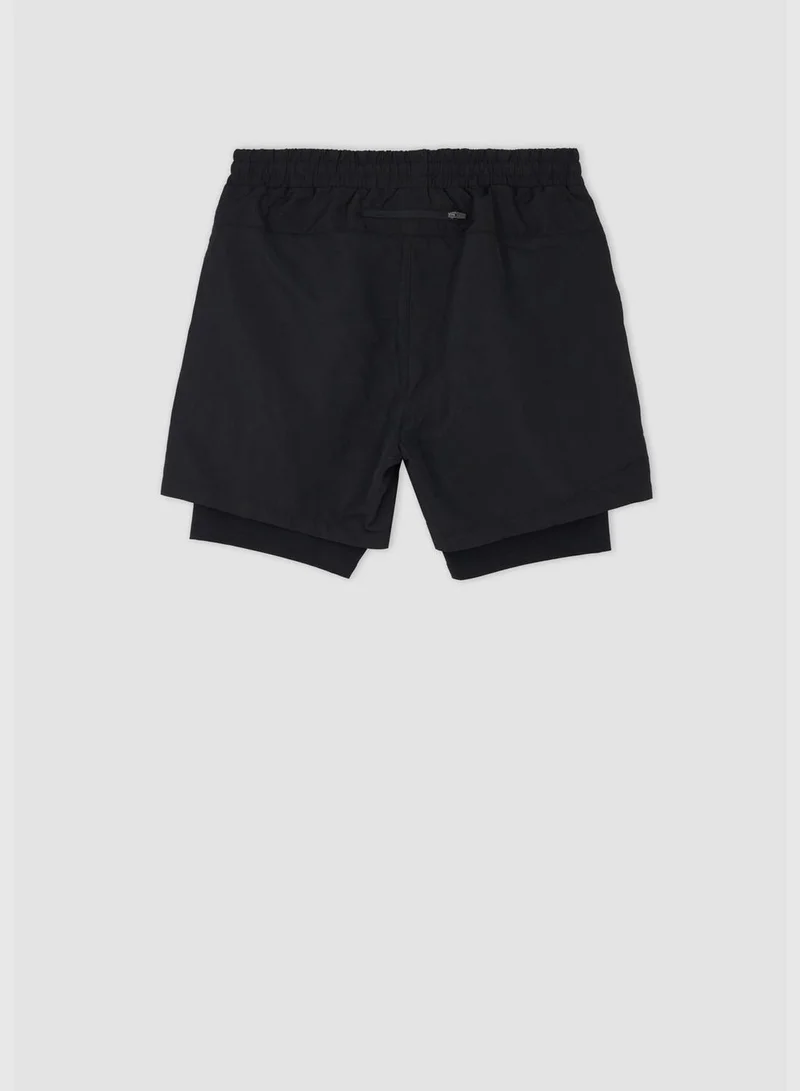 DeFacto Man Slim Fit Woven Bottom Woven Short