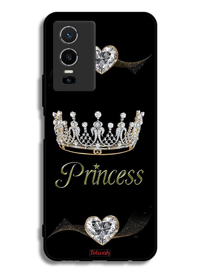 Tolwak Vivo Y76 5G Protective Case Cover Princess - Image 2