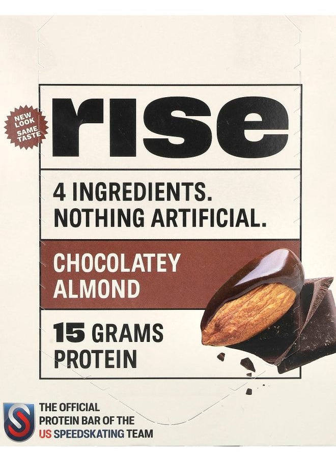 Rise bar The Simplest Protein Bar Chocolatey Almond 12 Bars 2.1 oz (60 g) Each 