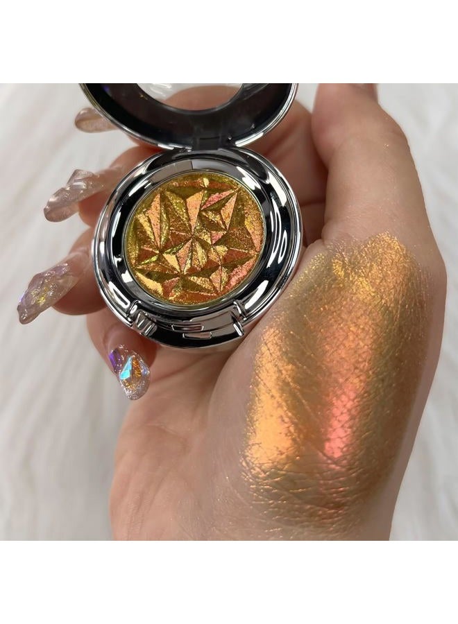 CHARMACY Multichrome Eyeshadow, Insane Shifters Chameleon Eyeshadow, Creates High-Impact, Metallic Eye Looks, 100% Vegan and Cruelty Free, 1.9g (#802) - Image 3