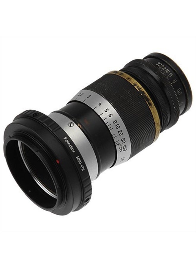 Fotodiox Lens Mount Adapter Compatible with M39/L39 (x1mm Pitch) Screw Mount Russian & Leica Thread Mount Lens on Fuji X-Mount Cameras - Image 4
