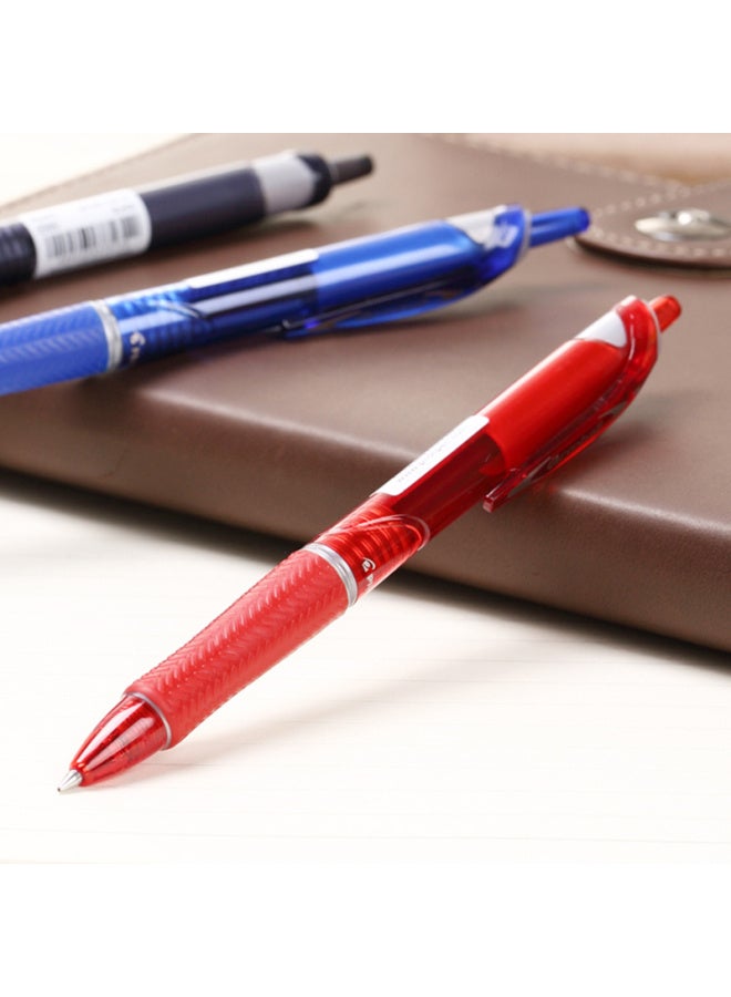 PILOT Acroball Retractable Ballpoint Pen, Smooth Writing, Medium Oil, Student Office Exam Pen, Bpab-15f, 0.7mm, Blue, 6-pack - Image 3