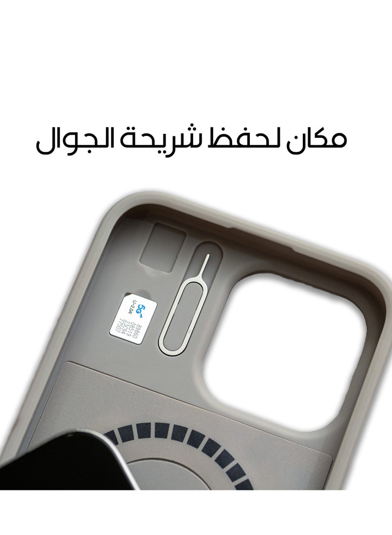 ماس كفر ماس ايفون 15برو  إنڤينيت ماج سيف 6 في 1 تيتانيوم - Image 5