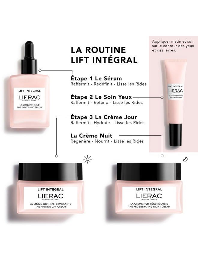 Lierac Lift Integral Eye Care Cream with Hyaluronic Acid : Firming, Reduces Appearance of Wrinkles & Under Eye Dark Circles for Sensitive Skin|15 ml - Image 4