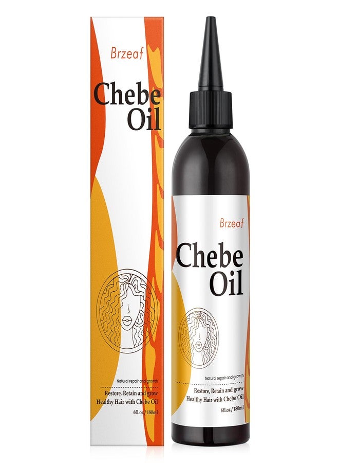 Brzeaf Natural Chebe Oil for Scalp Nourishment and Hair Growth (6Oz) - Authentic Chadian Chebe Powder, Moisturizing, Hair Breakage Prevention for All Hair Types - Image 1