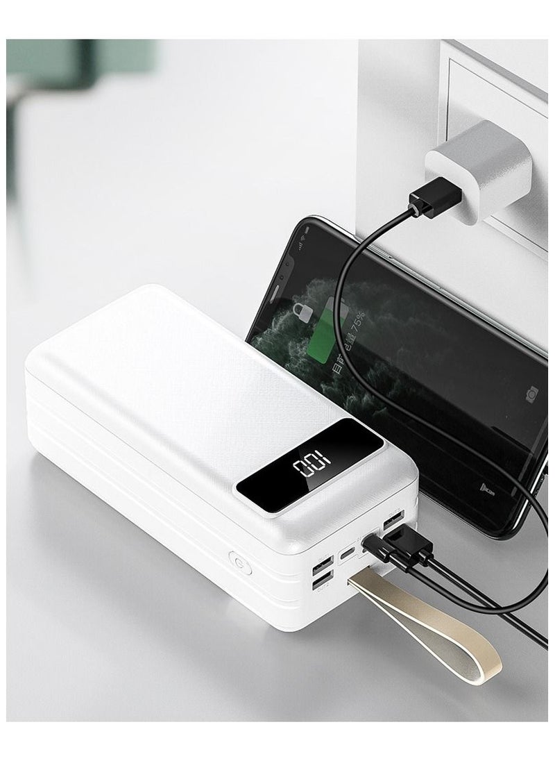 Generic - 40000 mAh Large Capacity Power Bank Portable Fast Charge With 4 Output 3 Input External Battery Pack For Smart Phone Tablet - Image 1
