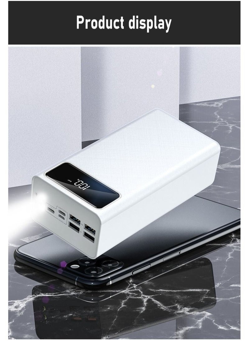 Generic - 40000 mAh Large Capacity Power Bank Portable Fast Charge With 4 Output 3 Input External Battery Pack For Smart Phone Tablet - Image 1