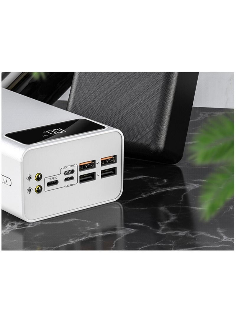 Generic - 40000 mAh Large Capacity Power Bank Portable Fast Charge With 4 Output 3 Input External Battery Pack For Smart Phone Tablet - Image 1