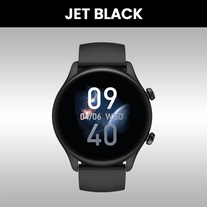 زيبليز ساعة ذكية Zeblaze Btalk 3 Plus Voice Calling Smartwatch 1.39'' Large HD Color Display Health Monitoring Sports Smart Watch, Jet Black - Image 1