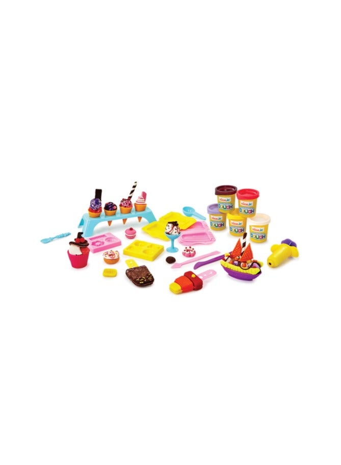 Addo Nick Junior Dough Supreme Ice Cream 280g | Play Dough | Creative Fun Ideas | Develops Sensory Skills | Entertaining Toy | Stress Relief Toys for Kids - Image 2