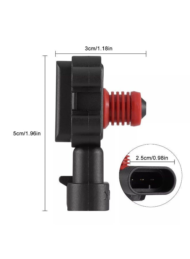 مستشعر الخريطة 213-4434 16187556 213-796 16249939 12614973 16187556 SU1078 مناسب لسيارات شيفروليه إمبالا تاهو بويك ليسابر كاديلاك جي إم سي سونوما يوكون جي إم جراند بريكس لوسيرن 2134434 213796 - Image 2