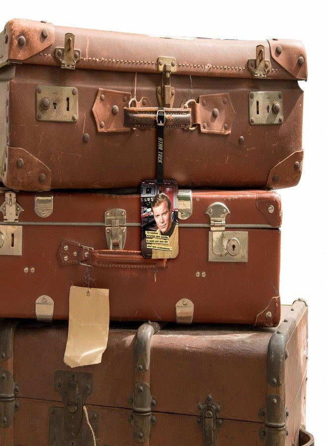 The Coop Star Trek Captain Kirk Graphic Luggage Tag - Image 3