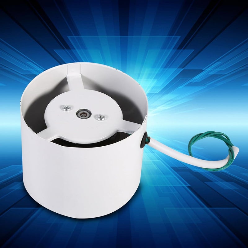 Inline Duct Fan 20W 220V Steel Blade Exhaust Ventilation For Home Indoor Air Cooling - Image 4