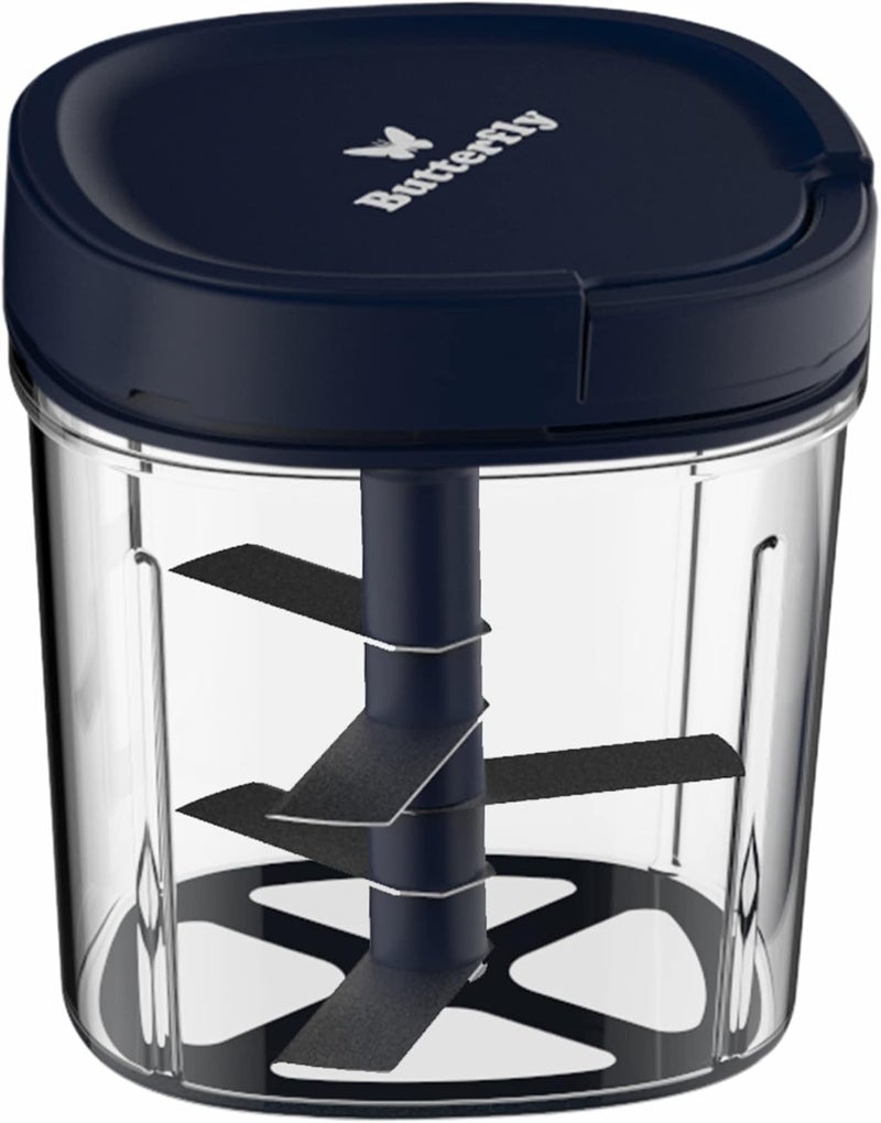 BUTTERFLY Premium Vegetable Chopper 900 Ml, Blue - Image 1