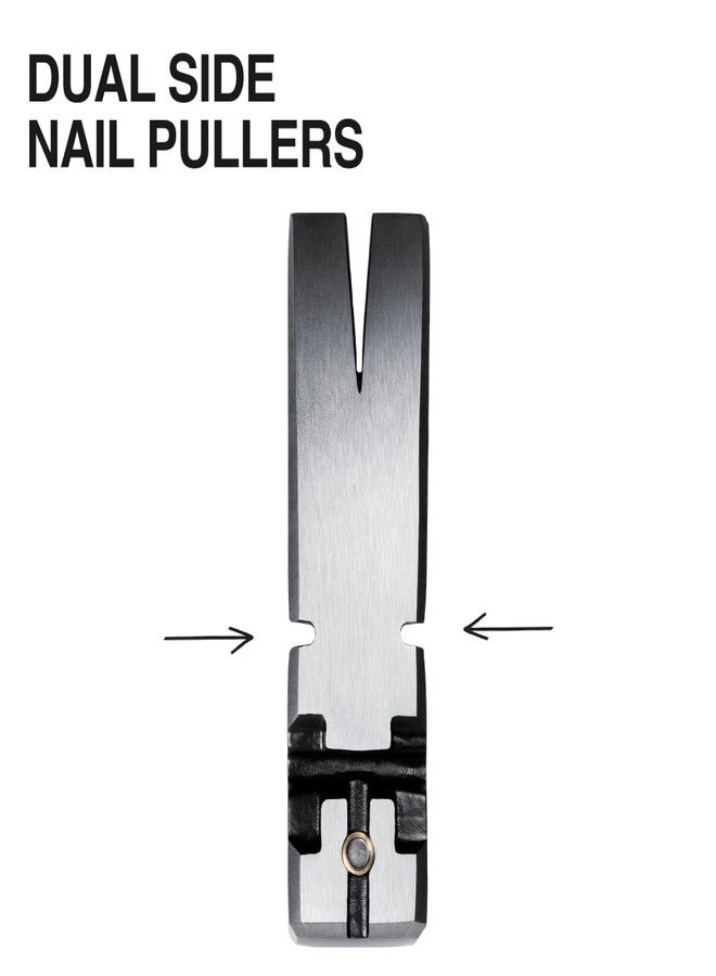 Klein Tools H80920S Smooth Face Framing Hammer with Straight Claw, 20-Ounce Forged Steel, Magnetic Nail Puller, and Extra-Large Squared Strike Face - Image 3