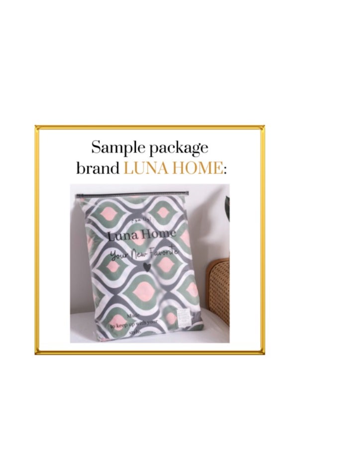 Deals for Less - Premium Single size 4 pieces Retro style with Sage Green color bedsheet postoral printed bedding set without filler. - Image 1