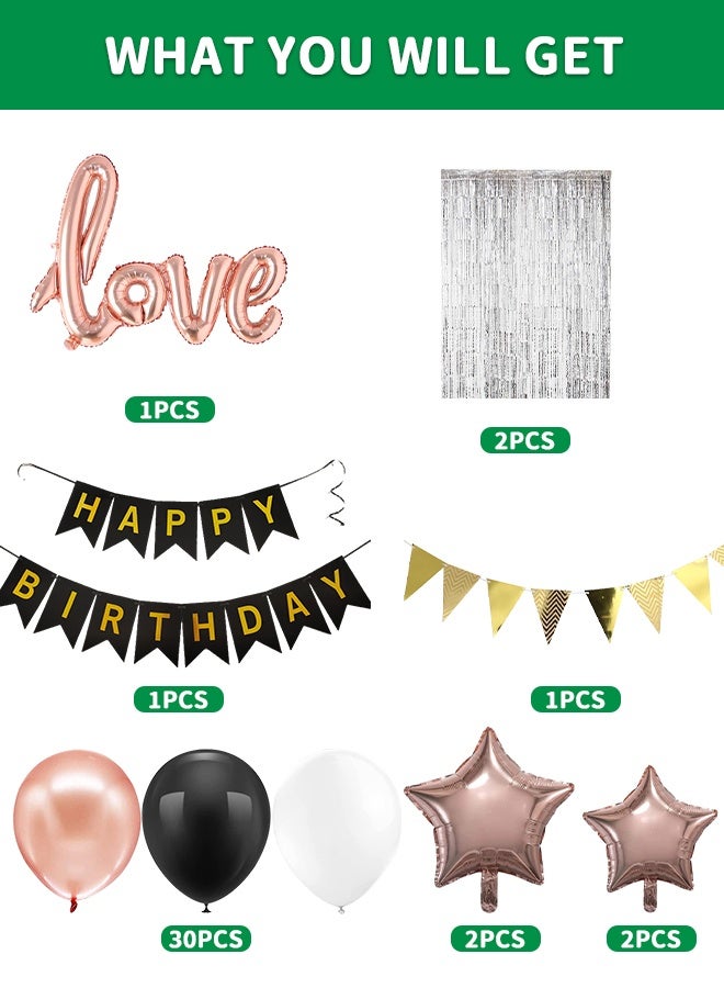 GROIC Party Birthday Balloons Supplies Star Decorations Favor for Boys and Girls - Image 2