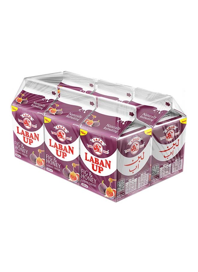 Safa - Laban Up Fig And Honey 200ml Pack of 6 - Image 1