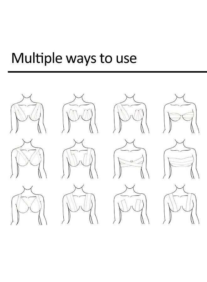 KASTWAVE Breast Lift Tape Invisible Boob Gathering, Anti-Light, Convex Point Retraction Bra for Flabby Arms Swimsuit for Big Push Up, Bust Lifter for all type of Cloths  - Image 4