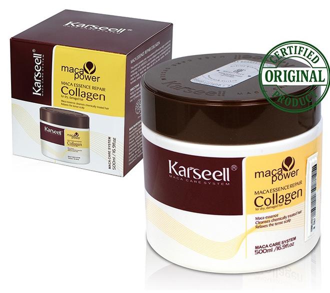 Karseell Collagen Hair Mask For Dry Damaged Hair All Hair Types 500ml - Image 1
