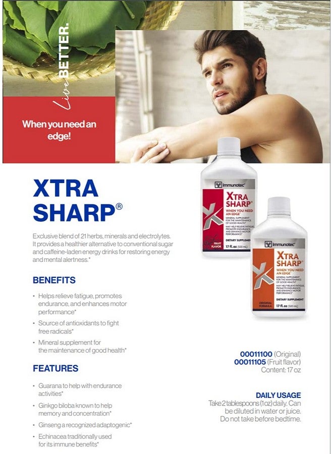 Immunotec Xtra-Sharp Fruit Flavor - Image 2