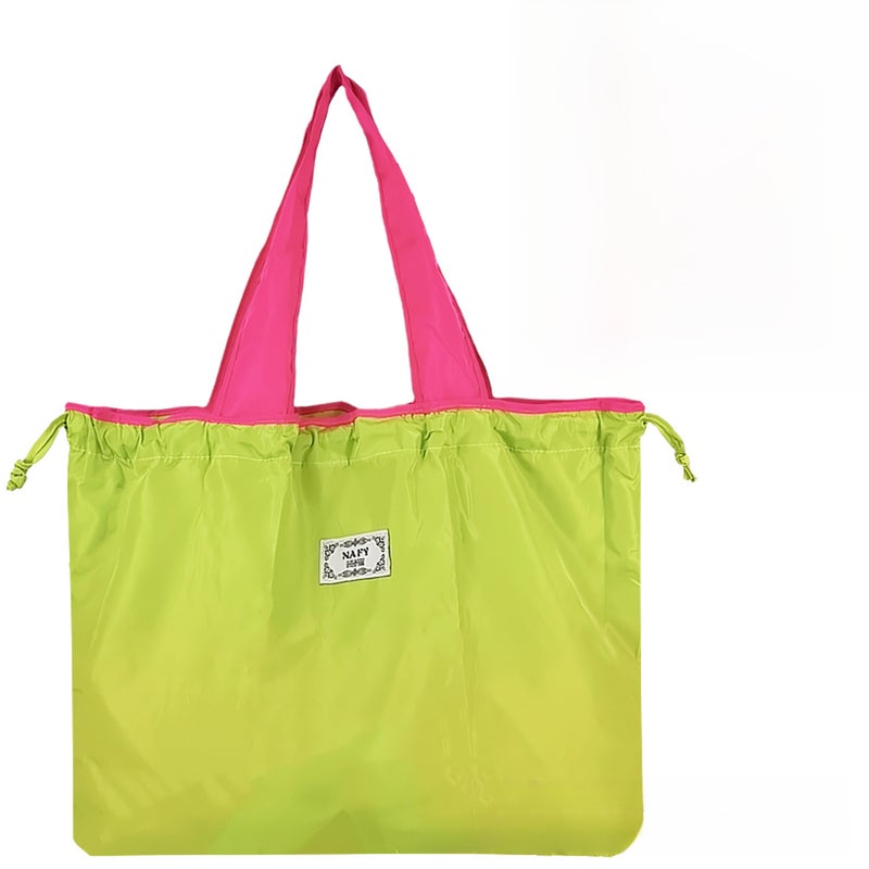 Eco-Friendly Drawstring Shopping Bag Fluorescent color + 