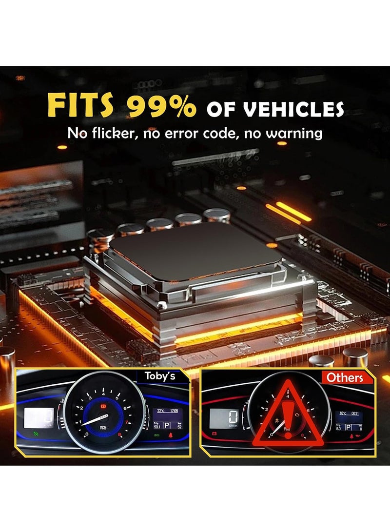 توبيز توبي M8 Pro-H4 الجديد الذي يحتوي على درجة حرارة لون 4300K ​​110 وات زوج مجموعة مصابيح LED الأمامية 11000 لومن شديدة السطوع، الأفضل للقيادة الطويلة - Image 4