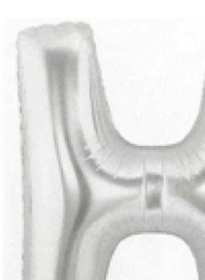 NIBEMINENT Shining Alphabet H Letter Hanging Foil Balloon 16inch - Image 2