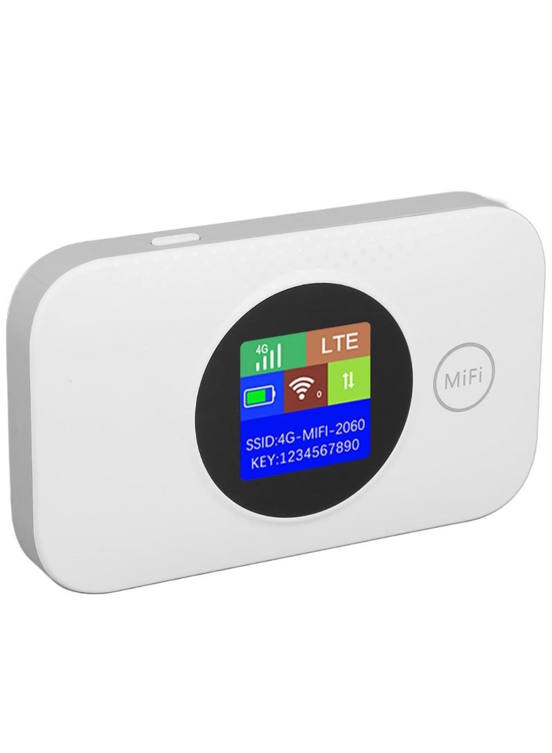 4G/4G+ LTE Mobile WiFi Router - High-Speed Portable Wireless Hotspot for Travel, Home, Remote Work - Unlocked Wireless Router with Long Battery Life and Multi-Device Connectivity  - Image 1