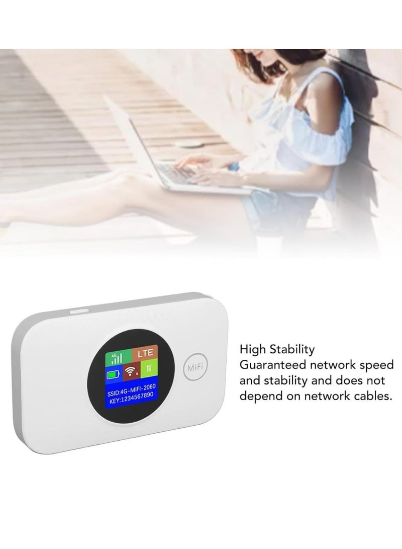 4G/4G+ LTE Mobile WiFi Router - High-Speed Portable Wireless Hotspot for Travel, Home, Remote Work - Unlocked Wireless Router with Long Battery Life and Multi-Device Connectivity  - Image 2