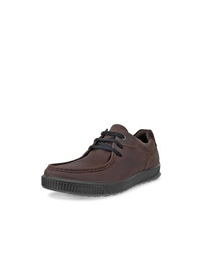 ECCO Men's Byway Moc Toe Tie Sneaker, Coffee Nubuck, 14-14.5 - Image 3