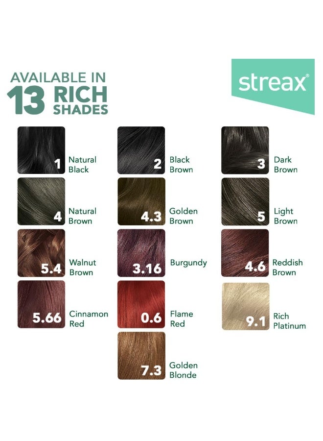 Streax Cream Hair Color, 120ml - 3.16 Burgundy - Image 3
