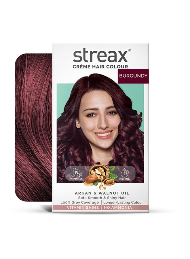 Streax Cream Hair Color, 120ml - 3.16 Burgundy - Image 1