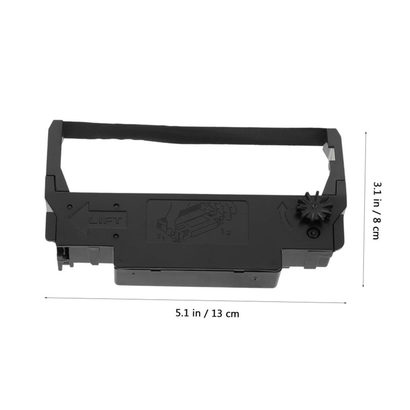 حزمة من 10 شرائط حبر بديلة لآلات الصراف متوافقة مع طابعات Epson TM-U220 وU230 وU210 وU370 وU300C وERC-30 و34 وDF-123 للحصول على أداء موثوق. - Image 4