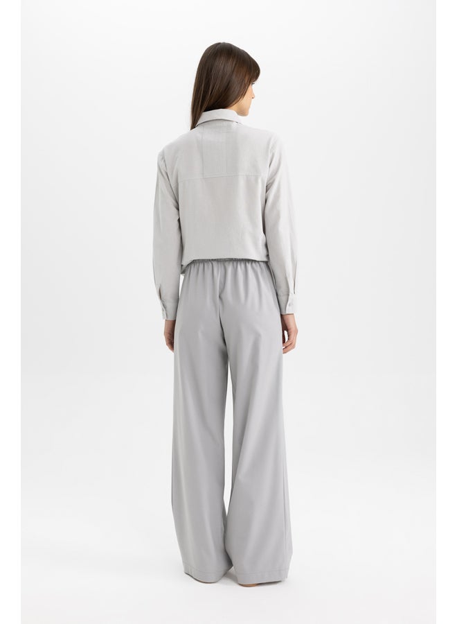 DeFacto Woman Wide Leg Woven Trousers  - Image 2