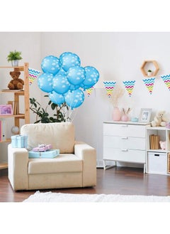 36 Pieces Blue Cloud Latex Balloons Mid Blue With Clouds Matte Balloons 12 Inches Cloud Print Light Blue Balloons For Baby Shower Boys Girls Birthday Party Supplies - pzsku/ZF39482088E7172347FB0Z/45/_/1688536908/6925c195-8d62-4375-8833-05c1beca540e