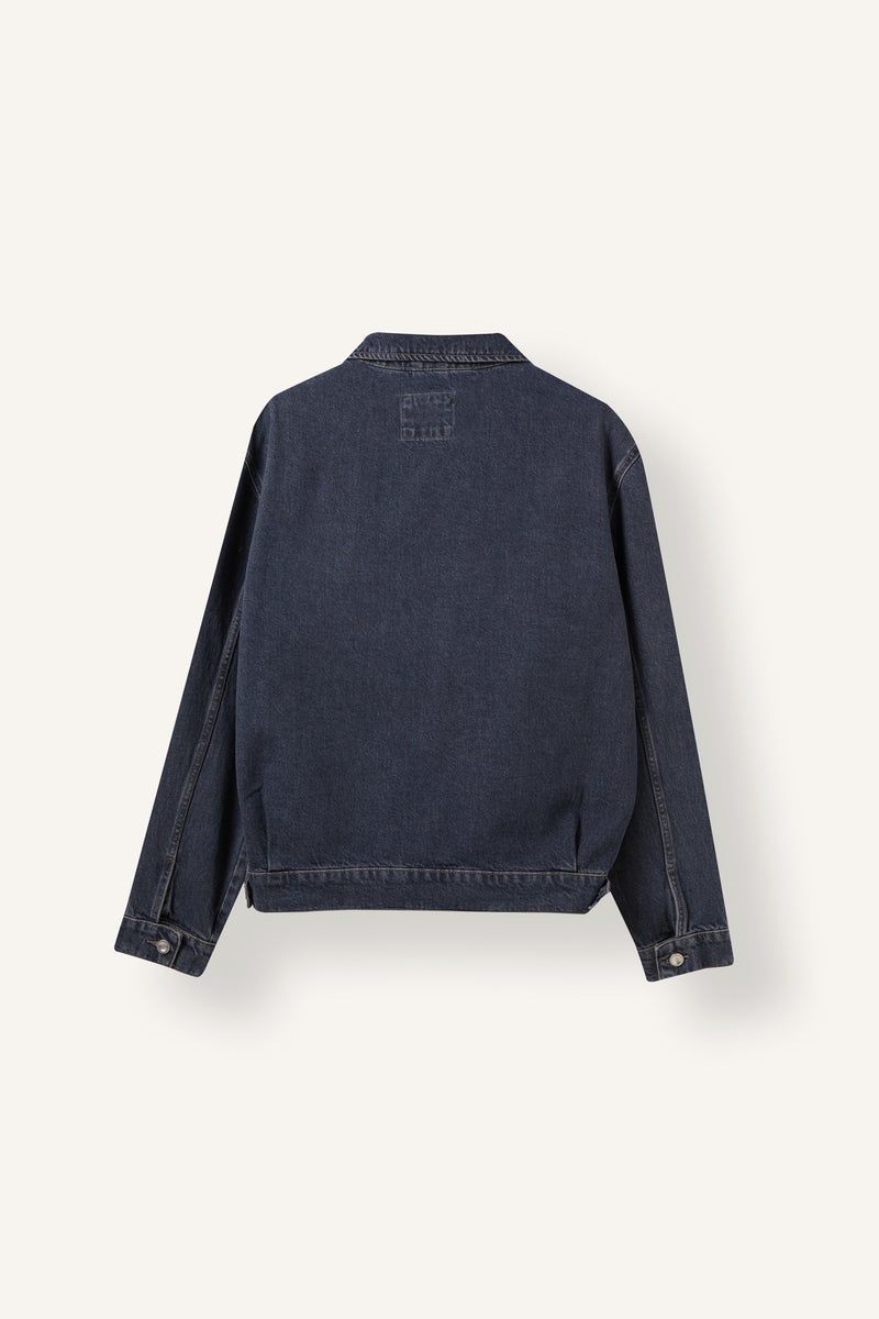 DeFacto Blue Man Regular Fit Cotton Jacket Casual - Image 2