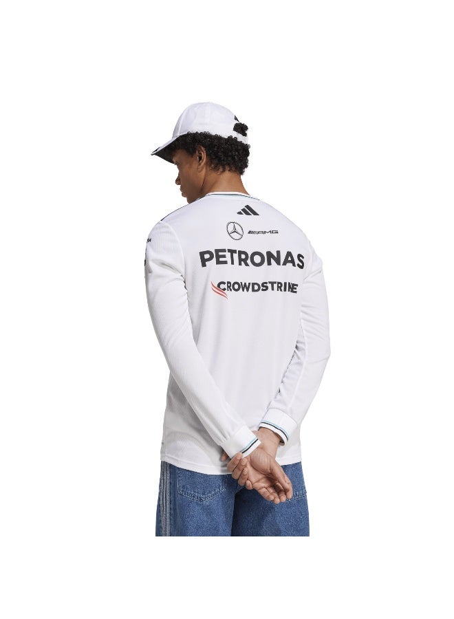 Adidas Mer Dr Jsyw Alm White Motorsport Jerseys For Men XS - Image 3