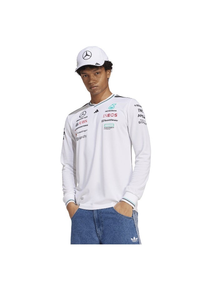 Adidas Mer Dr Jsyw Alm White Motorsport Jerseys For Men XS - Image 2