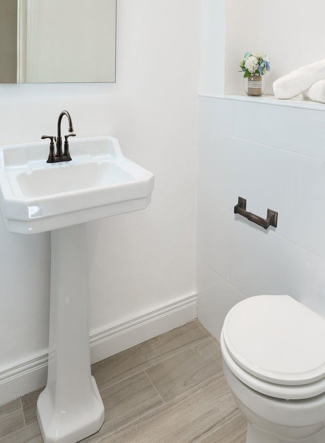 Design House Millbridge Wall-Mounted Toilet Paper Holder for Bathroom, Oil Rubbed Bronze, Sturdy and Easy to Install - Design House, 539247 - Image 4