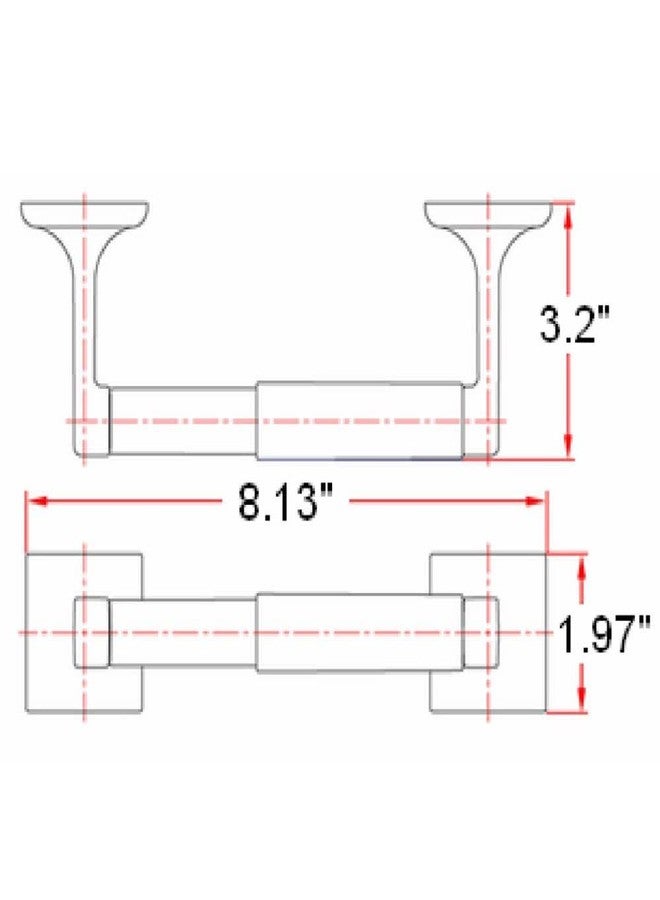 Design House Millbridge Wall-Mounted Toilet Paper Holder for Bathroom, Oil Rubbed Bronze, Sturdy and Easy to Install - Design House, 539247 - Image 2