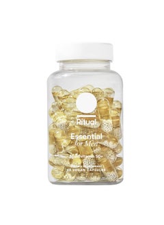 Ritual Ritual Multivitamin for Men 50 and Over with Zinc, Vitamin A and D3 for Immune Function Support*, Omega-3 DHA, B12, K2, Gluten Free, Non-GMO, Mint Essenced, 30 Day Supply, 60 Vegan Capsules  - Image 1