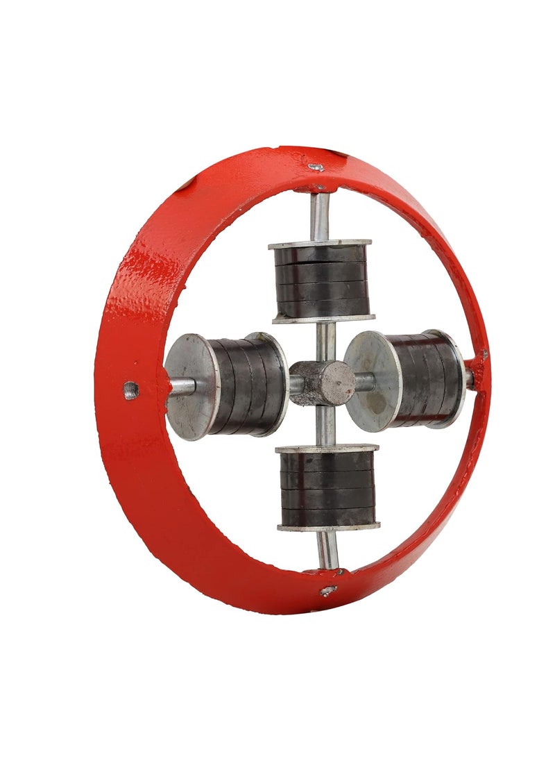 kms KMS Round Hopper Magnet 9 x 9 Inch Multicolour  - Image 3